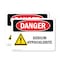 Signmission Sodium Hypochlorite Danger Sign, Plastic, 10in W x 7in L, 2PK OS-2PACK-DS-P-710-L-2042 - alternate 1